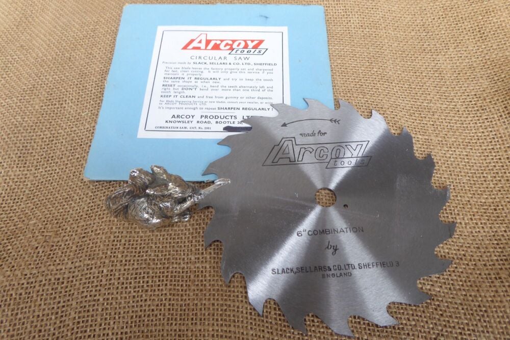 Arcoy Tools Spare 6" Circular Saw Cutter - By Slack, Sellars & Co. Ltd.