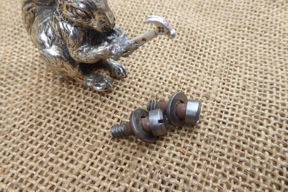 Spare Parts For Record No. 4 1/2, 5 1/2, 6 Planes: Pair Of Frog Retaining Screws