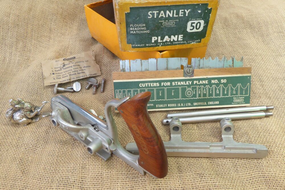 Stanley No.50 Combination Plane In Good Order