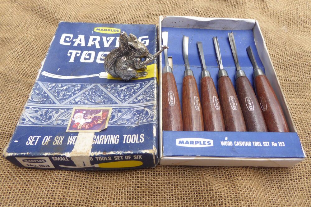 Marples No.153 Wood Carving Tool Set