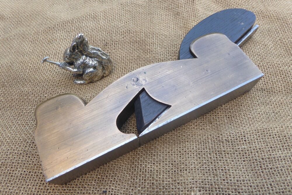 Gun Metal & Infill Shoulder Plane With Preston Iron - Likely Copy Of Preston 1352