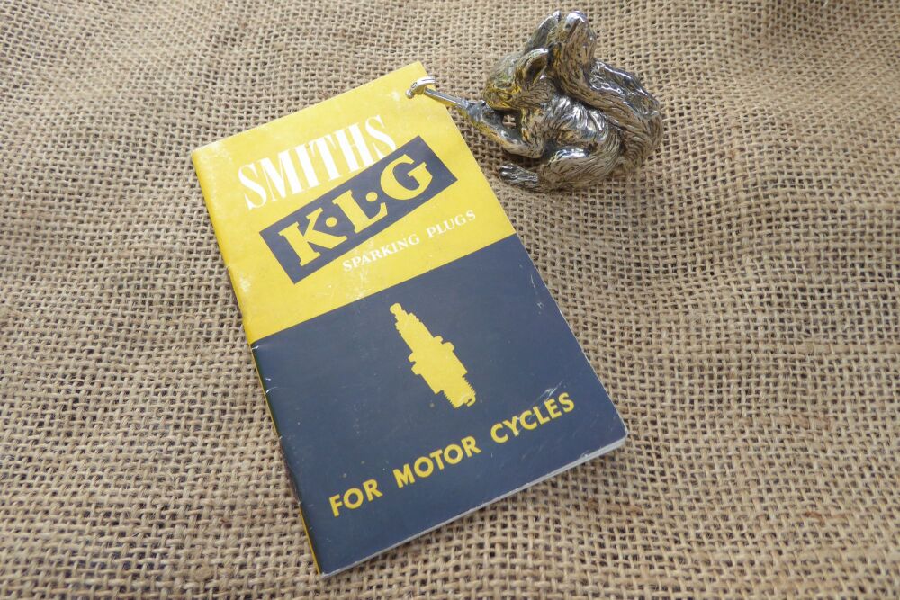 Booklet: Smiths K.L.G Sparking Plugs For Motorcycles - June 1952