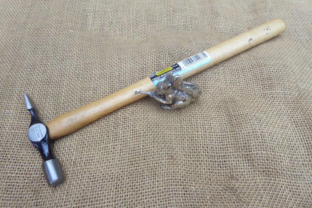 Stanley CP 3 1/2 - 3 1/2 oz Cross Pein Hammer - Forged Head - Evertite Ash - Made In England