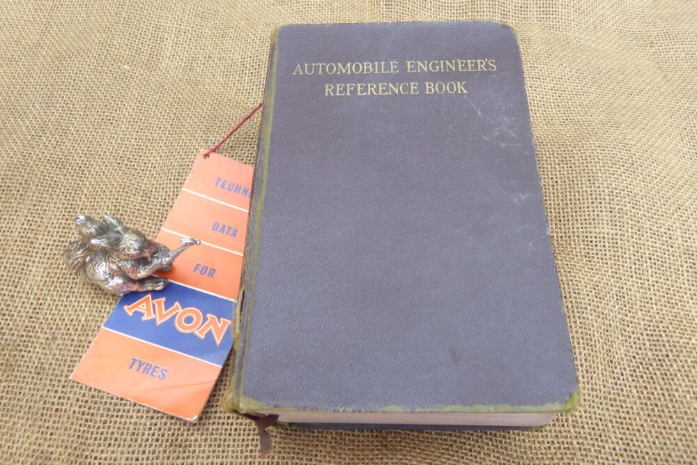 Automobile Engineer's Reference Book - E Molloy - 2nd Edition