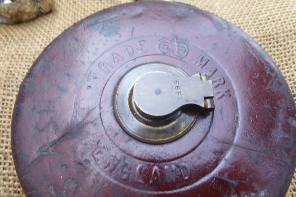 Edward Preston 66ft Vintage Tape Measure