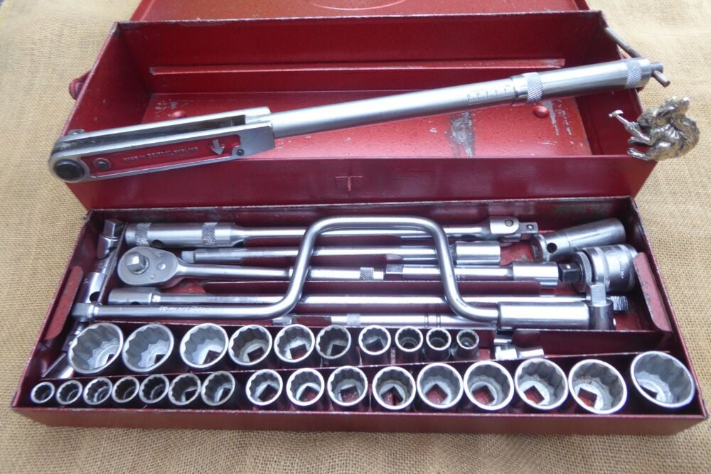 Vintage Britool 40 Piece A/F / Whit. 1/2