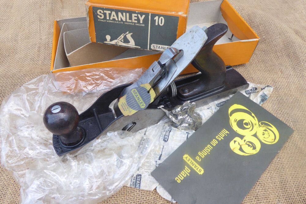 Stanley No.10 Carriage Makers' Plane Made In England