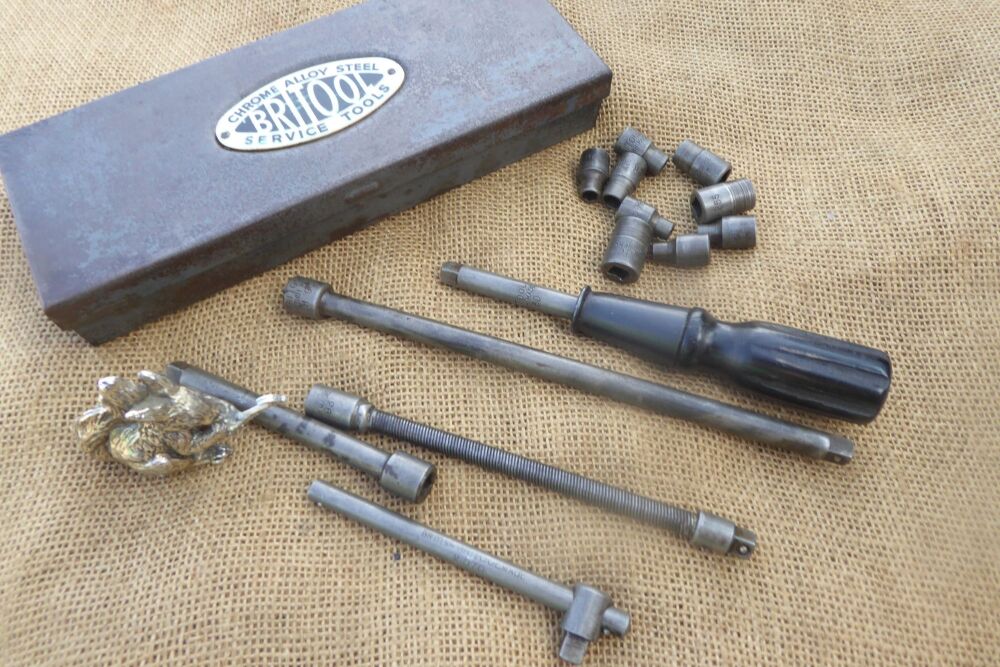 Vintage Britool BA 1/4" Drive Socket Set - MH Sockets