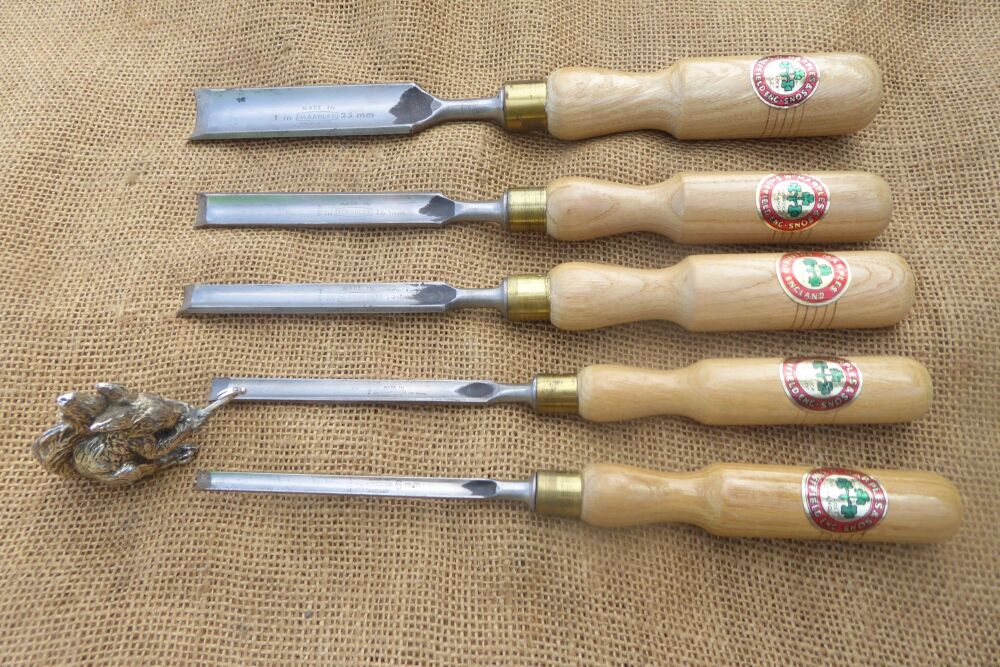 Set Of 5 W Marples & Sons Gouges