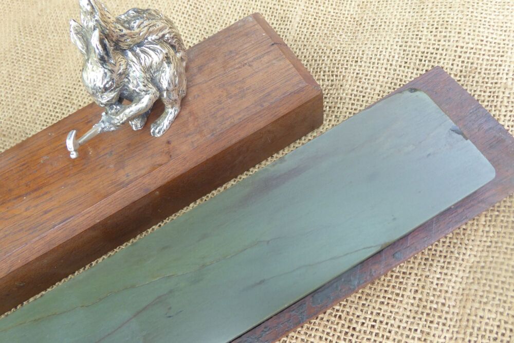 Vintage Nice Size Charnley Forest Sharpening Stone - 9 1/2" Length