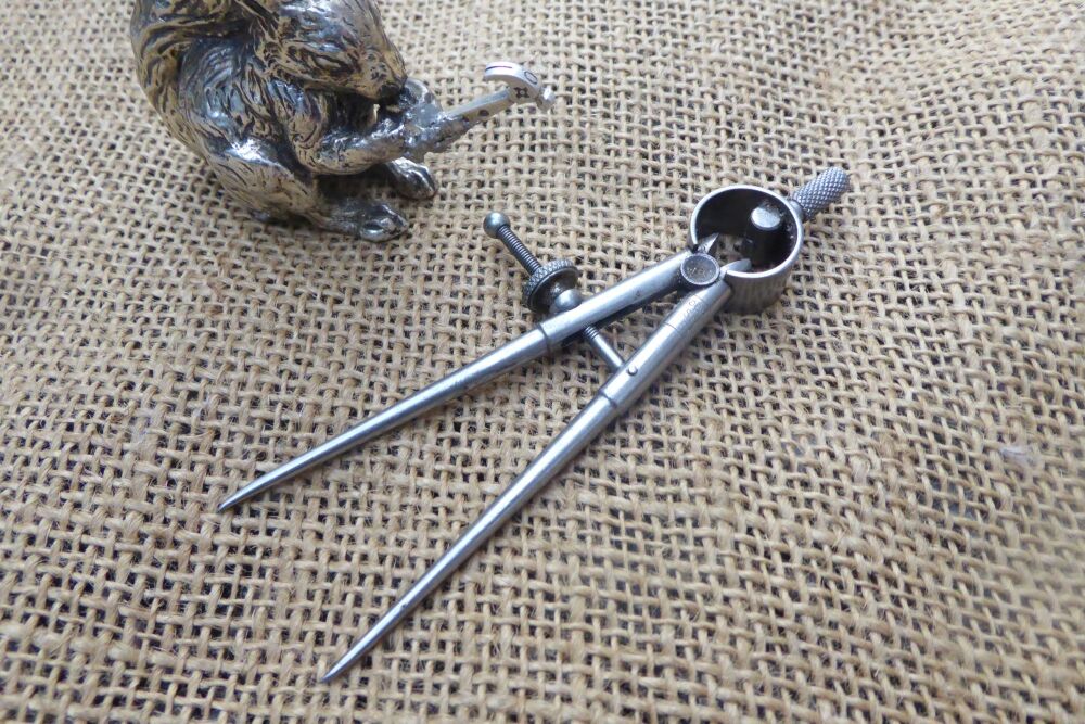 Moore & Wright 2" Toolmakers' Round Leg Spring Dividers