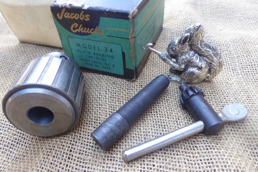 Jacobs Model 34 Plain Bearing Drill Chuck