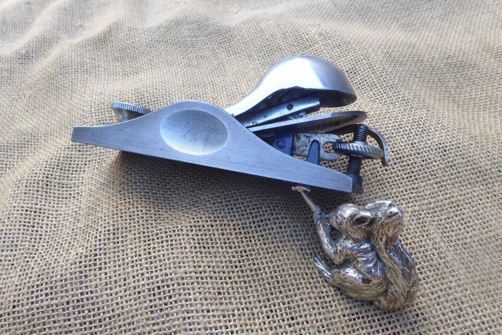 Record 018 Adjustable Mouth Block Plane With Stanley Iron
