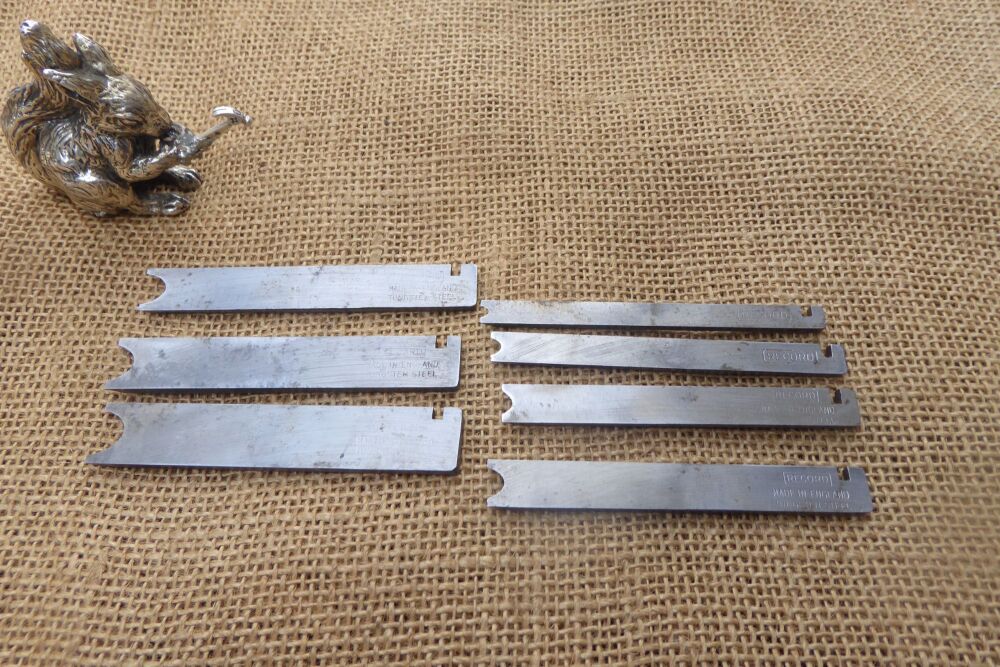Set Of 7 Record 405 Combination Plane Beading Cutters