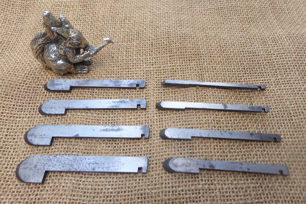 Set Of 8 Record 405 Combination Plane Spare Fluting Cutters