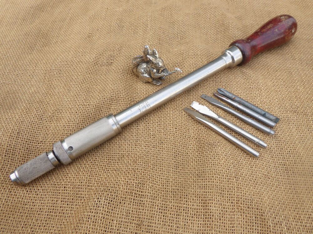 Millers Falls 620 Ratchet Screwdriver With Yankee Bits