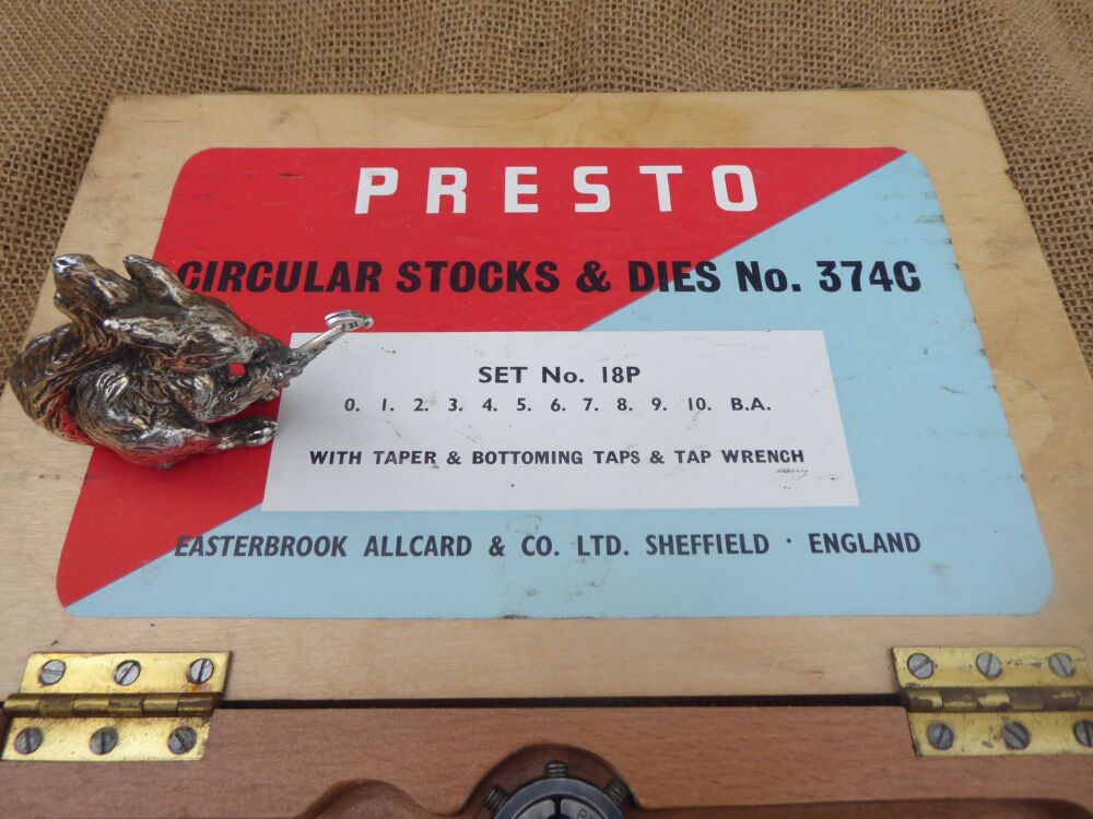 Presto Circular Stocks & Dies - Set No. 374C