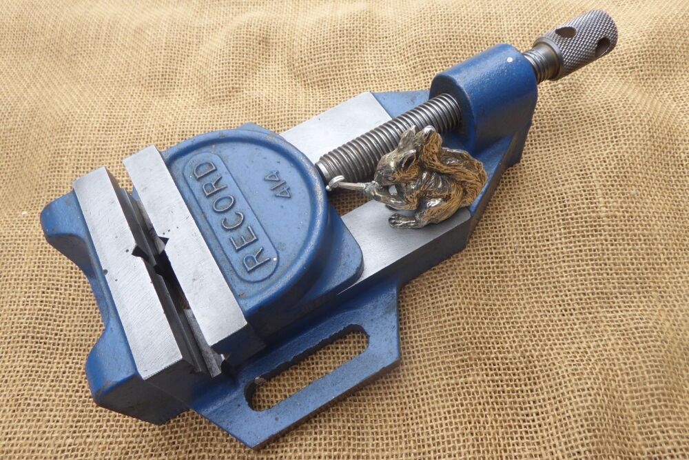 Record 414 Heavy Duty Drill Vice - Well Drilled!