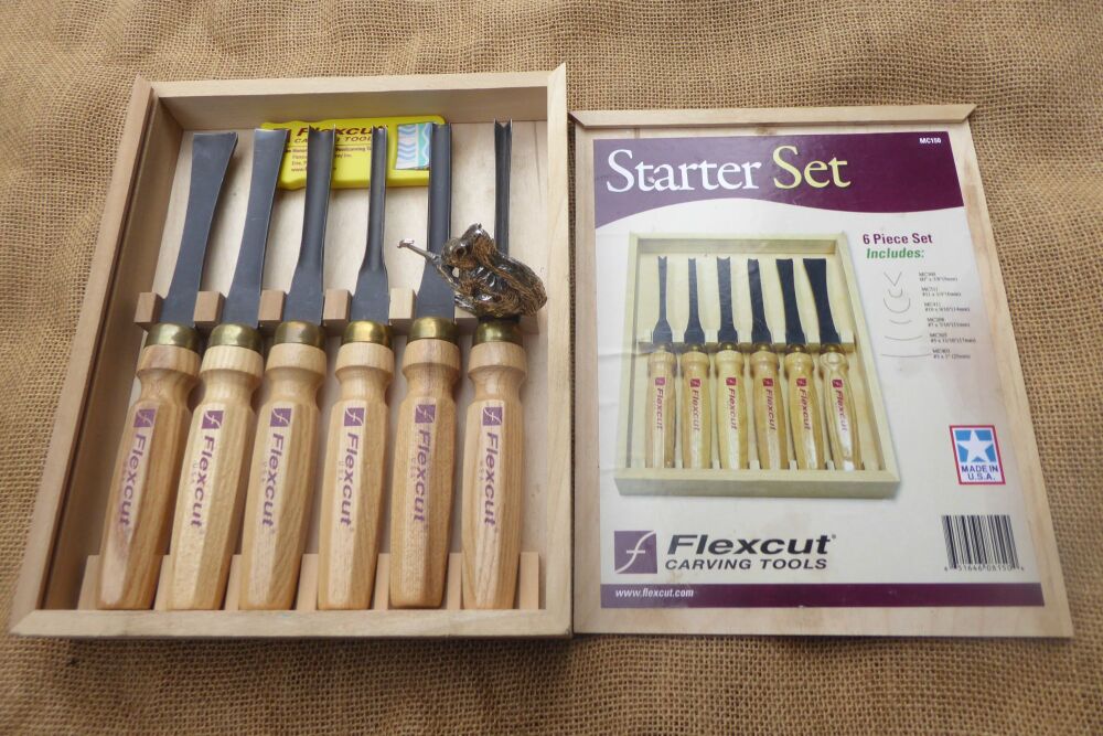 Flexcut Carving Tools: MC150 Starter Set