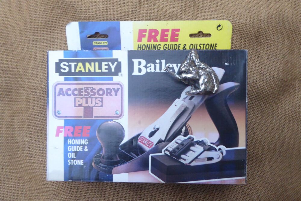 Stanley Bailey 12-004 (No.4) Smoothing Plane With Stone & Guide