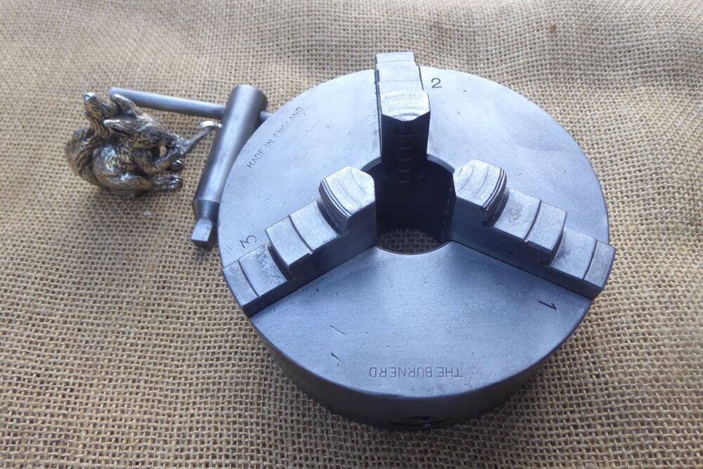 The Burnerd 3 Jaw 5" Diameter Lathe Chuck