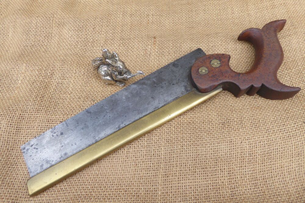 Vintage Martin Boon Of London Brass Backed Saw