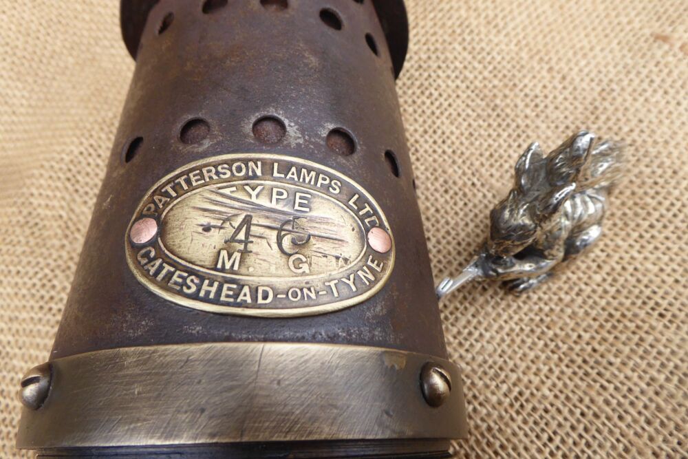 Patterson Lamps Ltd Type M.I.G Miners' Lamp