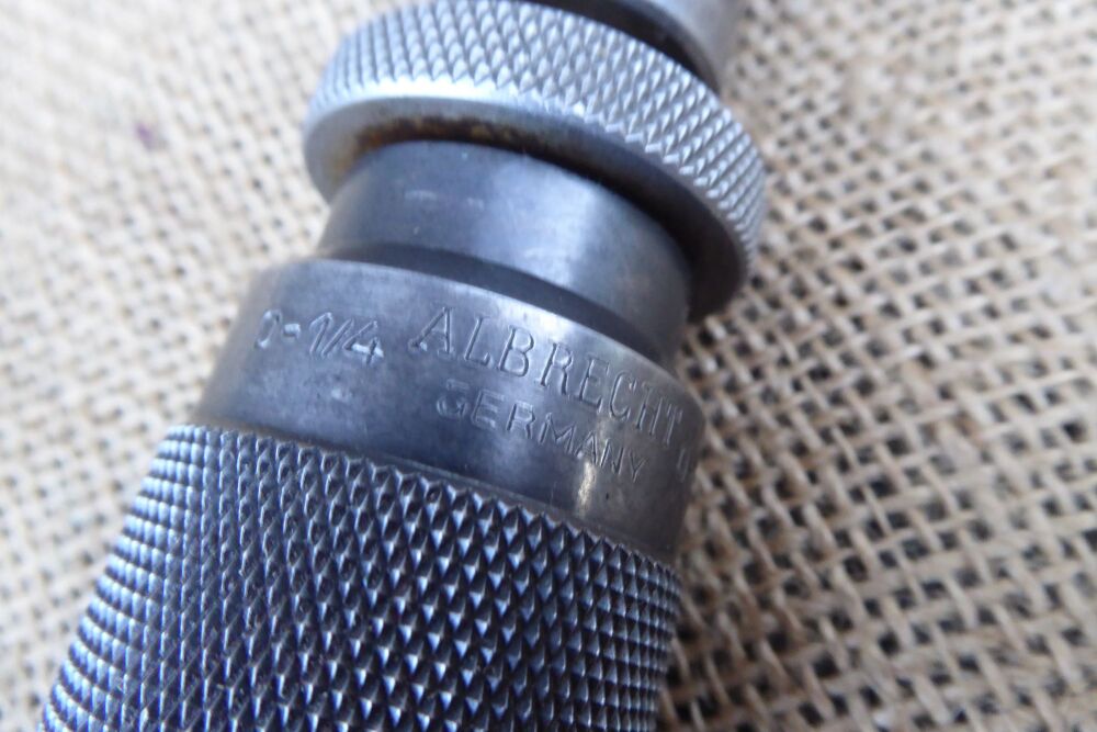 Albrecht 0 - 6.5mm (0 - 1/4") 3MT Keyless Chuck
