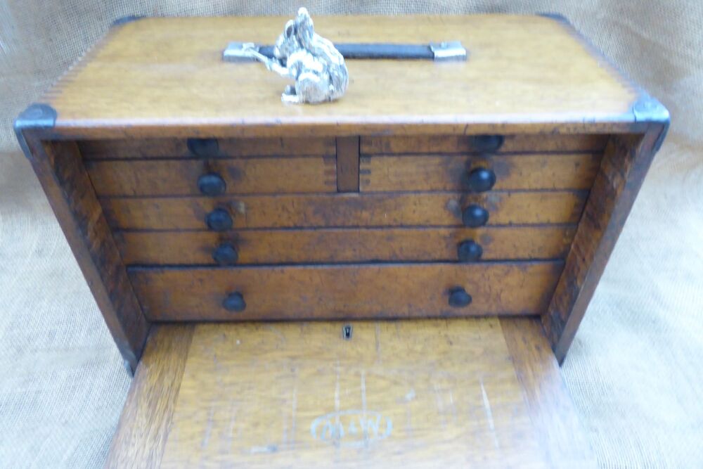 Moore & Wright Tool Cabinet - With Front Panel But NO Key