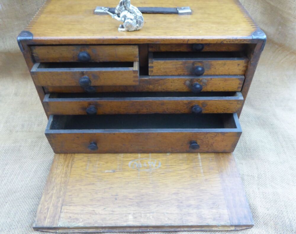Moore & Wright Tool Cabinet - With Front Panel But NO Key