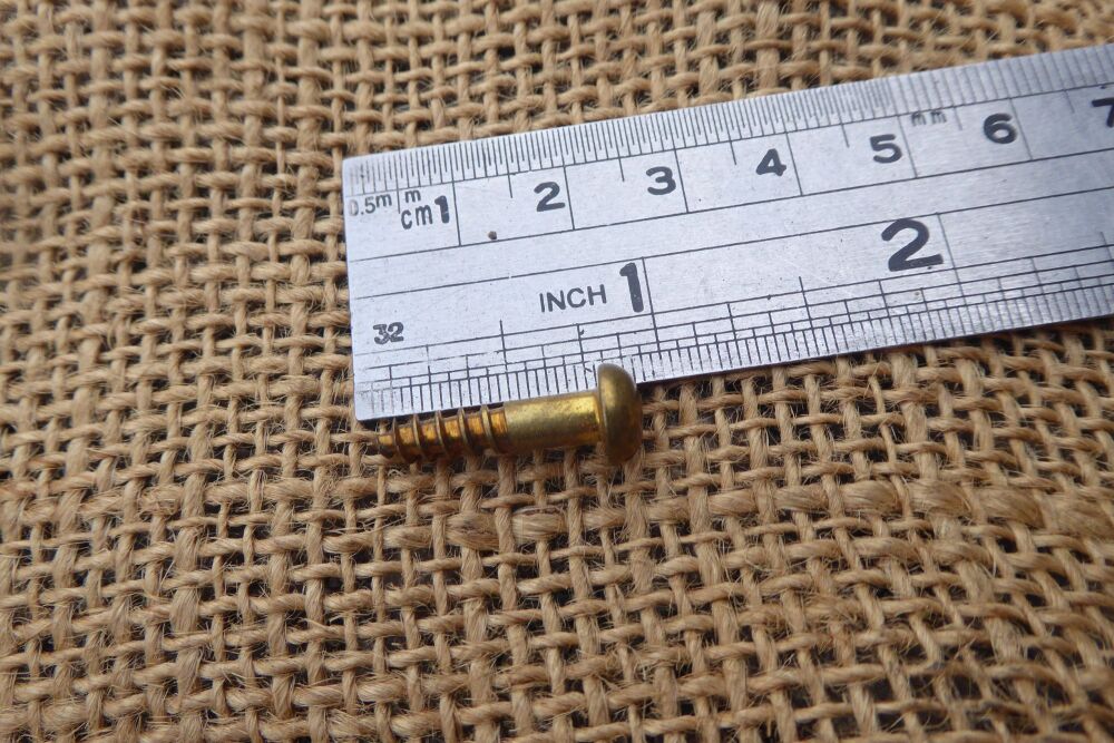 Box Of 141 Nettlefolds 3/4 - 8 Brass Screws