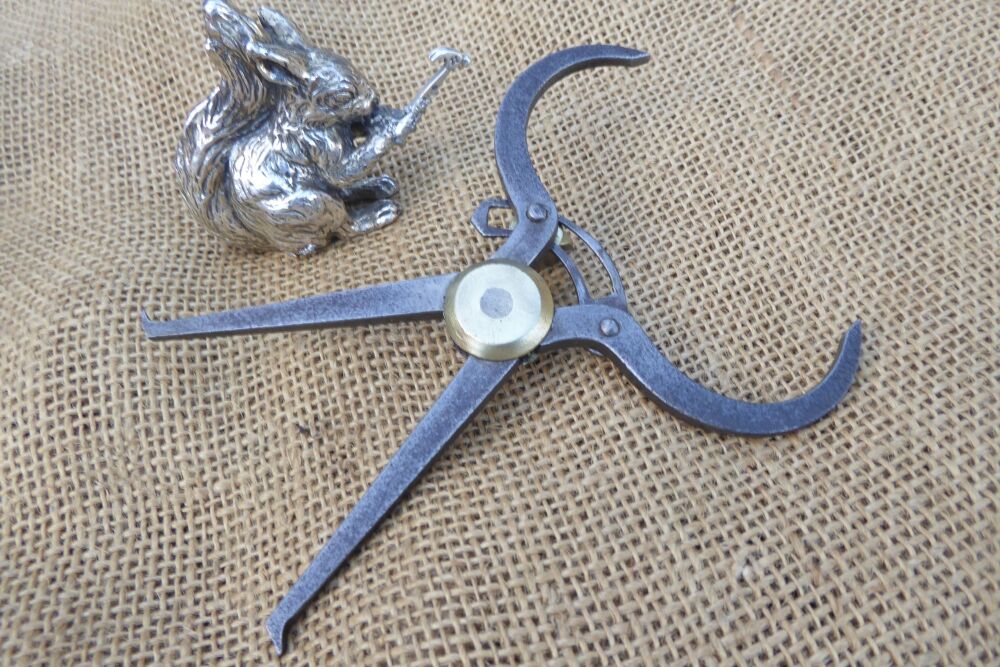Vintage Brass And Steel Internal & External Calipers