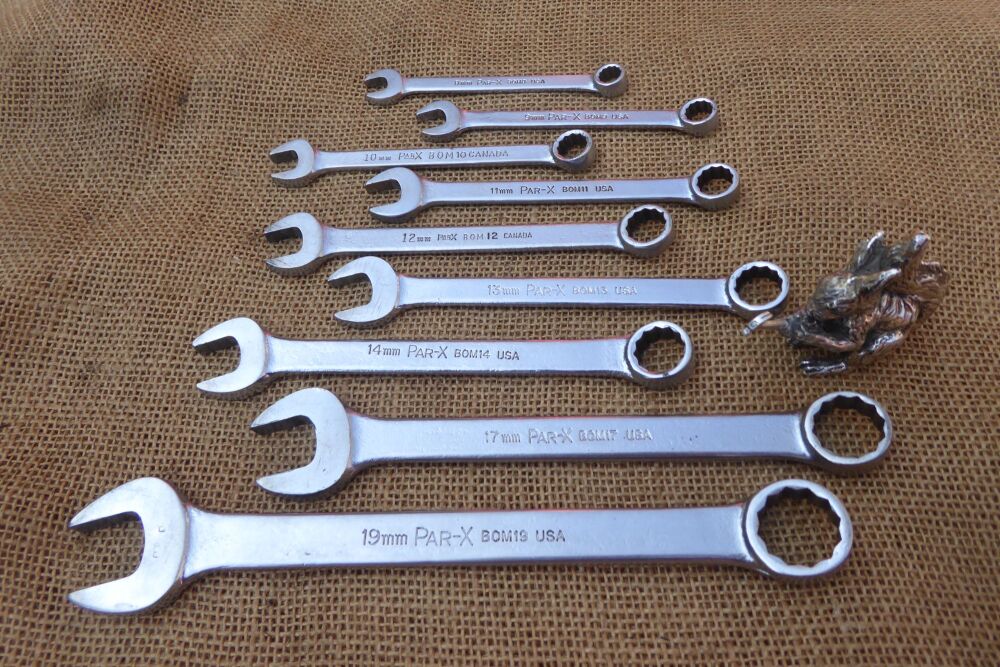 9 x Par-X Combination Spanners - Metric