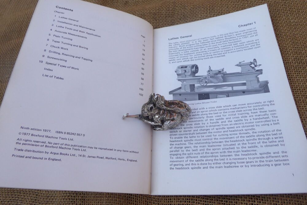 Boxford Know Your Lathe - A Screwcutting Lathe Manual