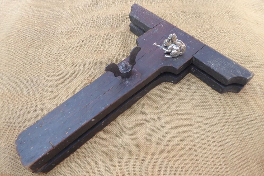 Vintage Wooden Saw Sharpening Vice