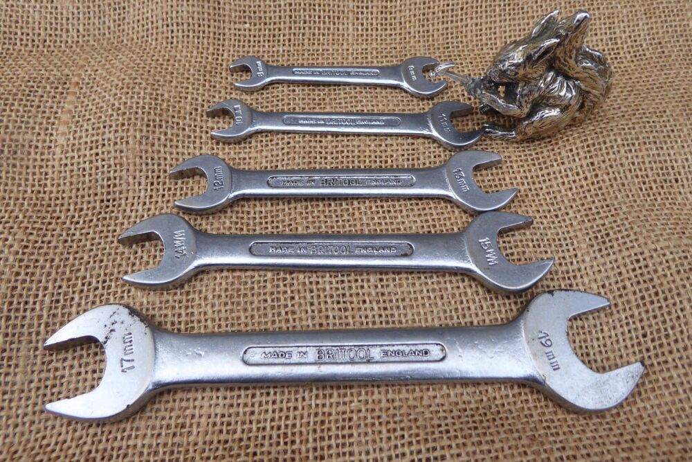 Britool 6JM Series Metric Open Ended Spanners