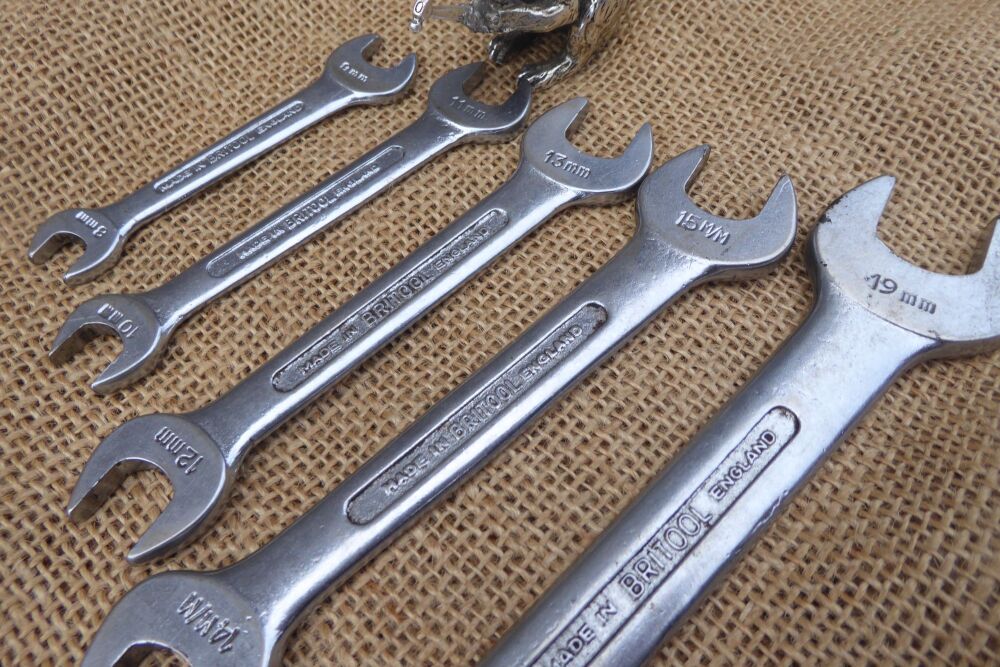 Britool 6JM Series Metric Open Ended Spanners