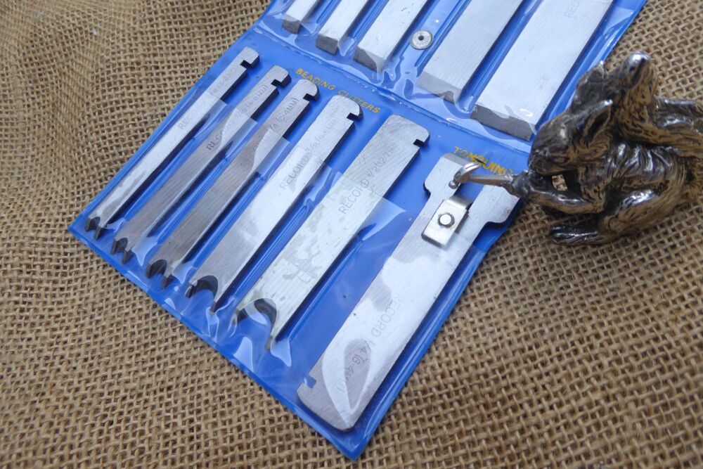 Set Of 18 Record 050c Combination Plane Cutters / Irons