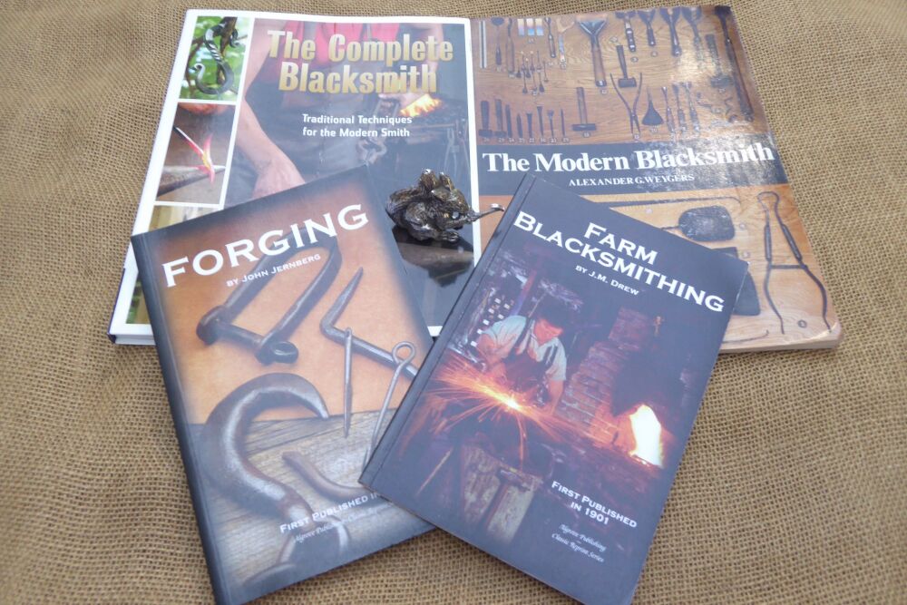 4 x Good Books On Blacksmithing
