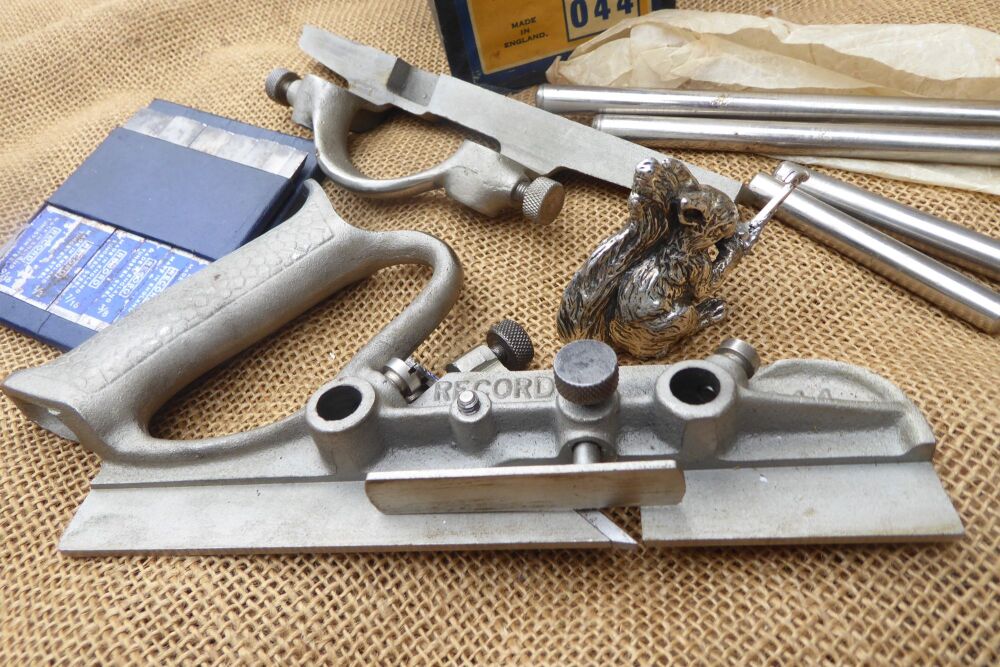 Record 044 Plough Plane With Cutters