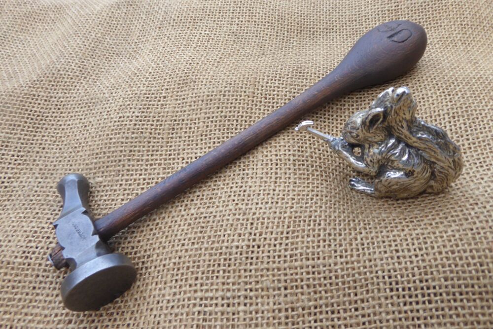 Vintage Acier Fondu Chasing / Repousse Hammer