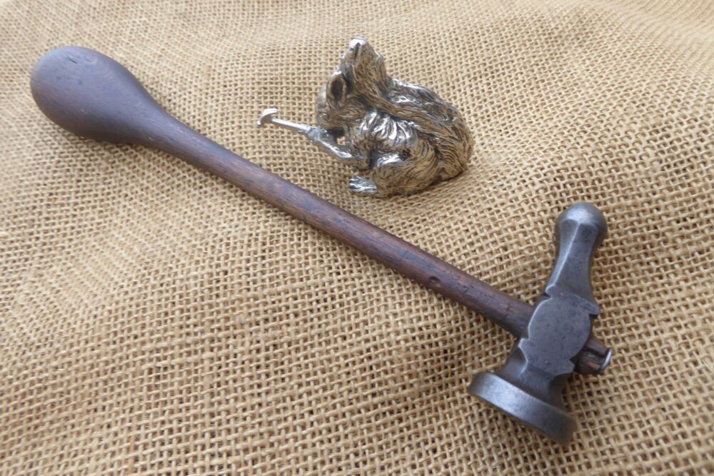 Vintage Acier Fondu Chasing / Repousse Hammer
