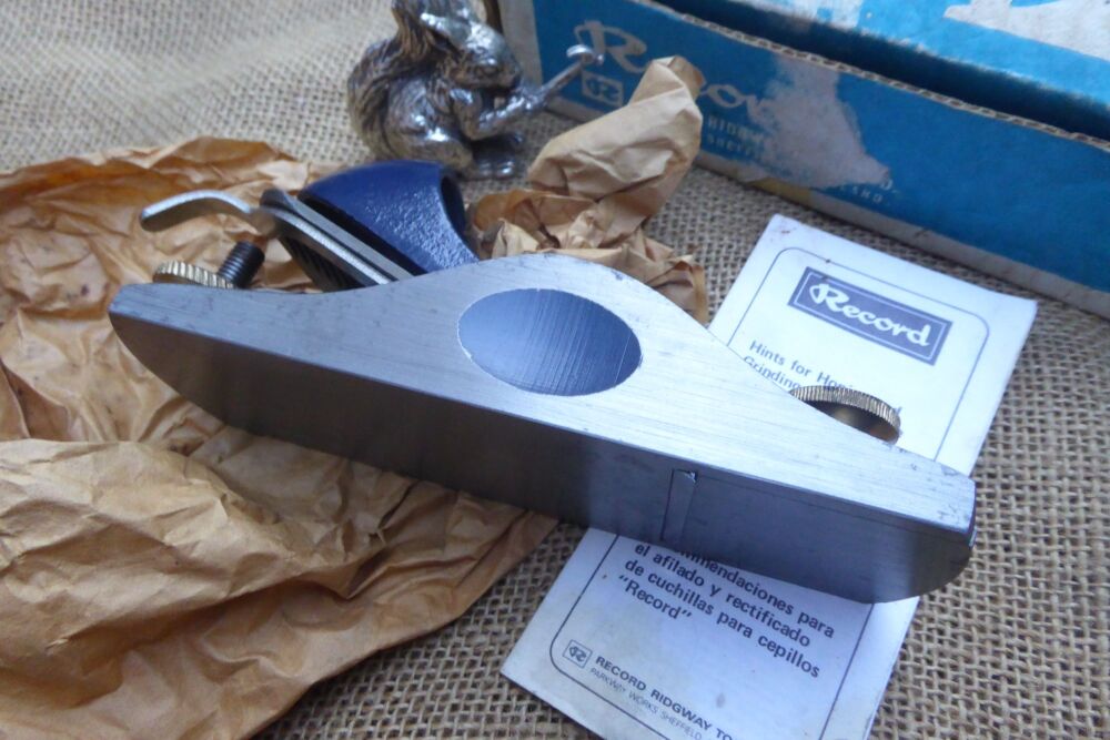 Record 09 1/2 Adjustable Mouth Block Plane