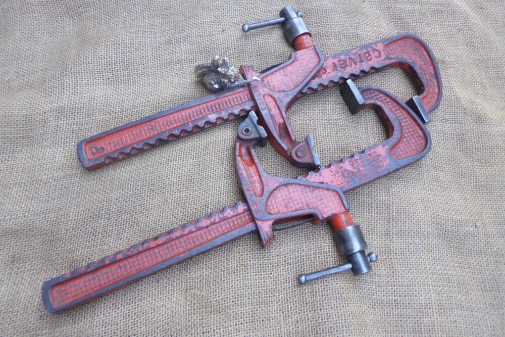 Pair Of Carver T205 12" / 300mm Clamps