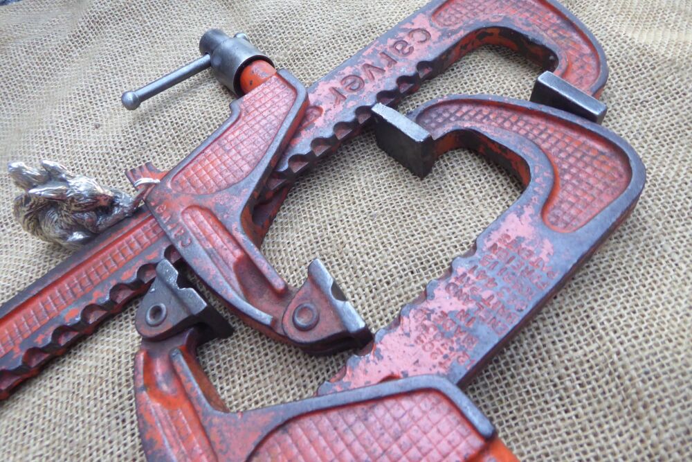 Pair Of Carver T205 12" / 300mm Clamps