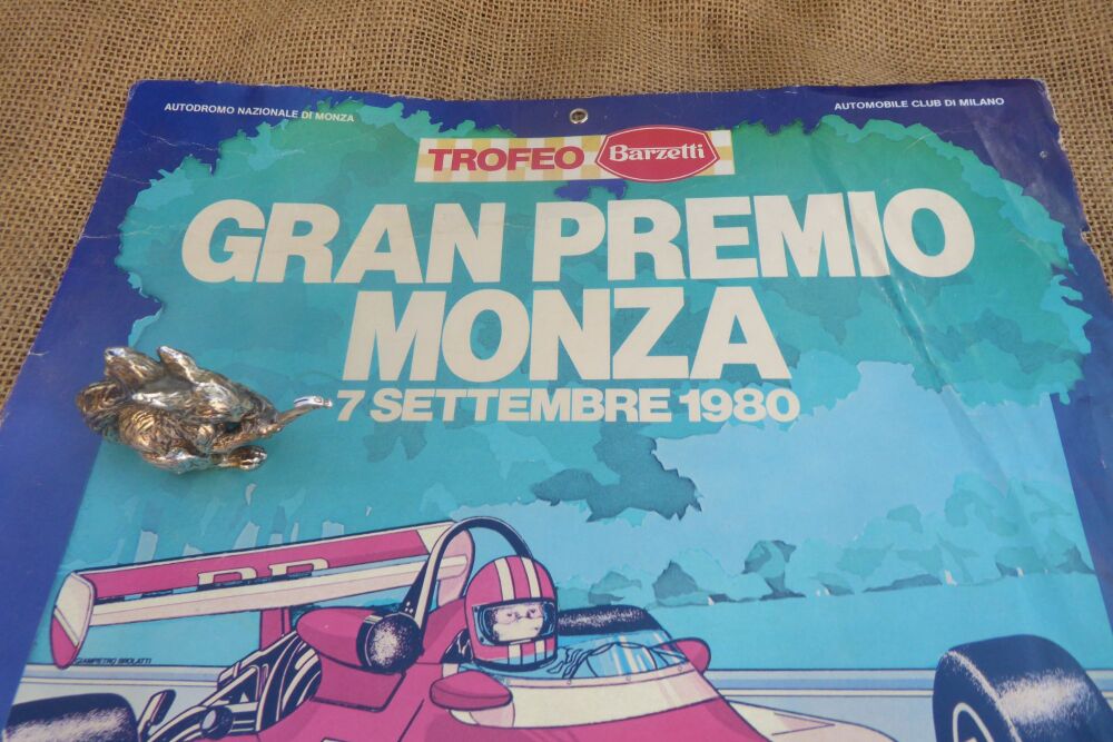 Original Formula Two Poster - Gran Premio Monza 7 Settembre 1980