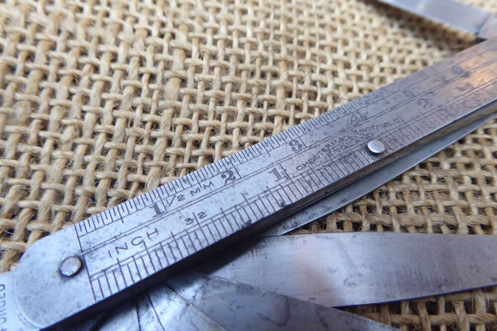 Rare Chesterman 3" / 76mm Rule / Multi-Tool - Rolls Royce