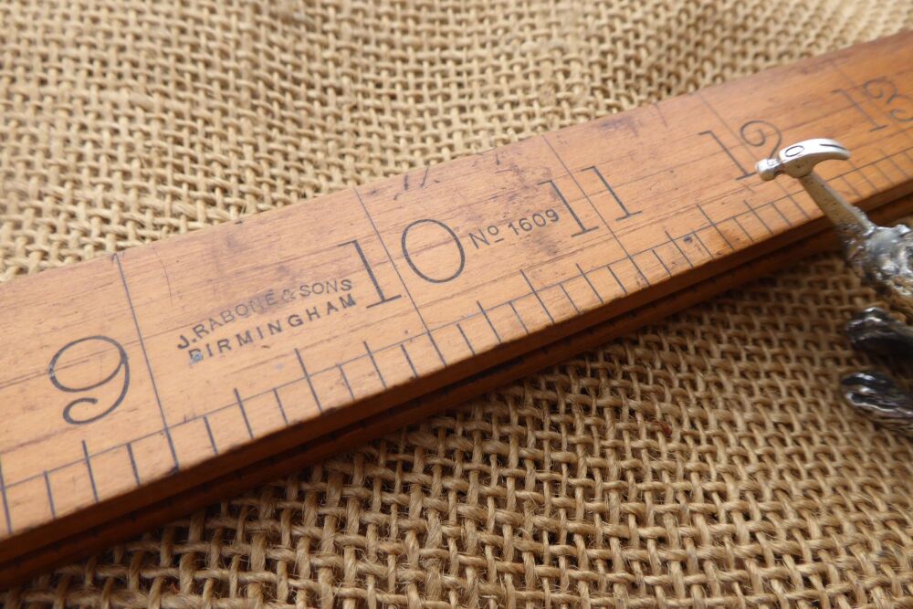 Rare J Rabone & Sons No.1609 4ft Rule