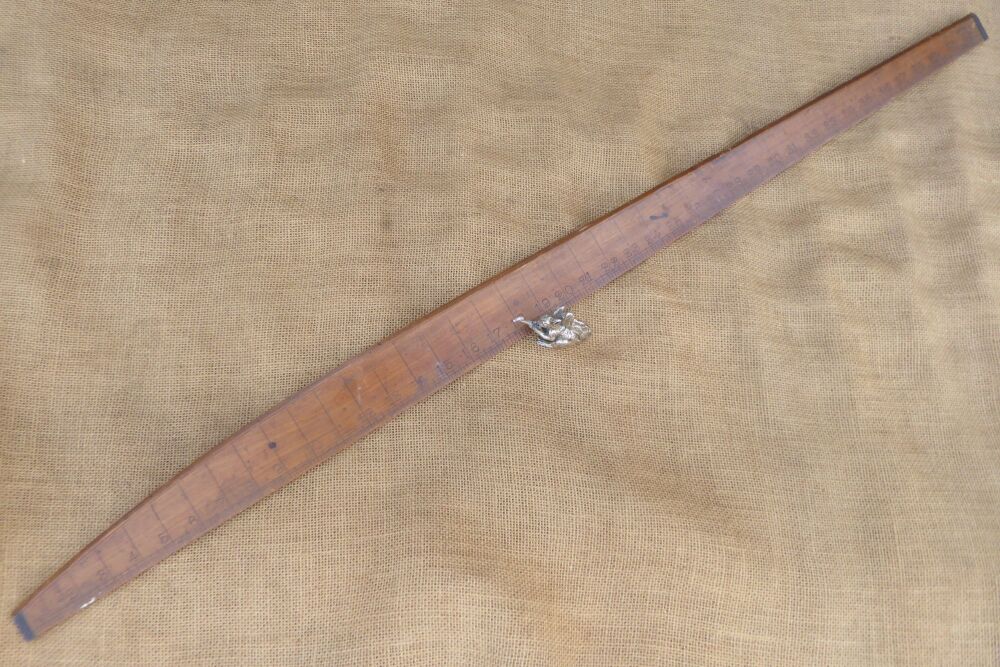 Vintage Boxwood 42" Tailors' Trouser Rule