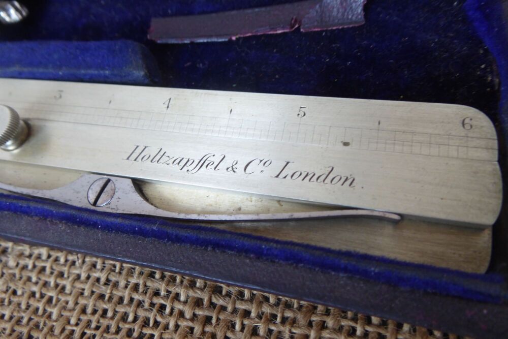 Very Rare Holtzapffel & Co. 6" Spring Vernier